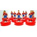 Subbuteo Andrew Table Soccer Panionios 1997-98 Greek Cup Winners on Classic Hasbro Bases